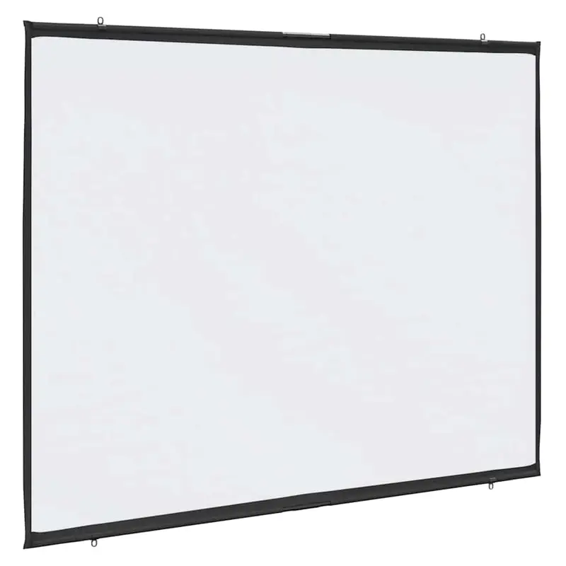 Pantalla de proyección colgante de pared 100 pulgadas 4