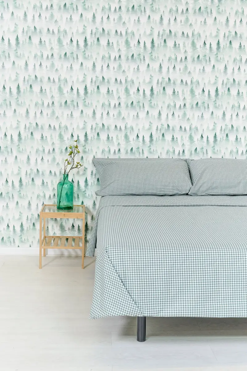 Papel pintado Abetos