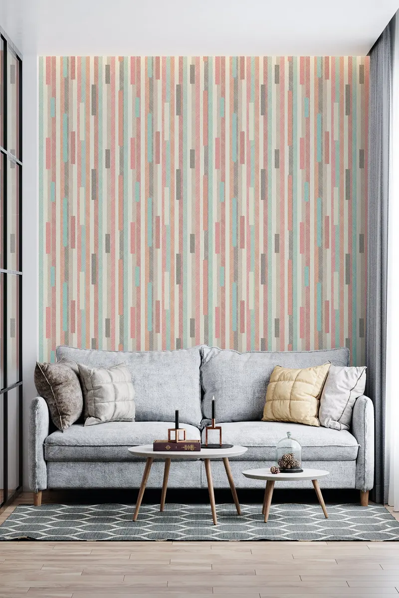Papel pintado Chevron