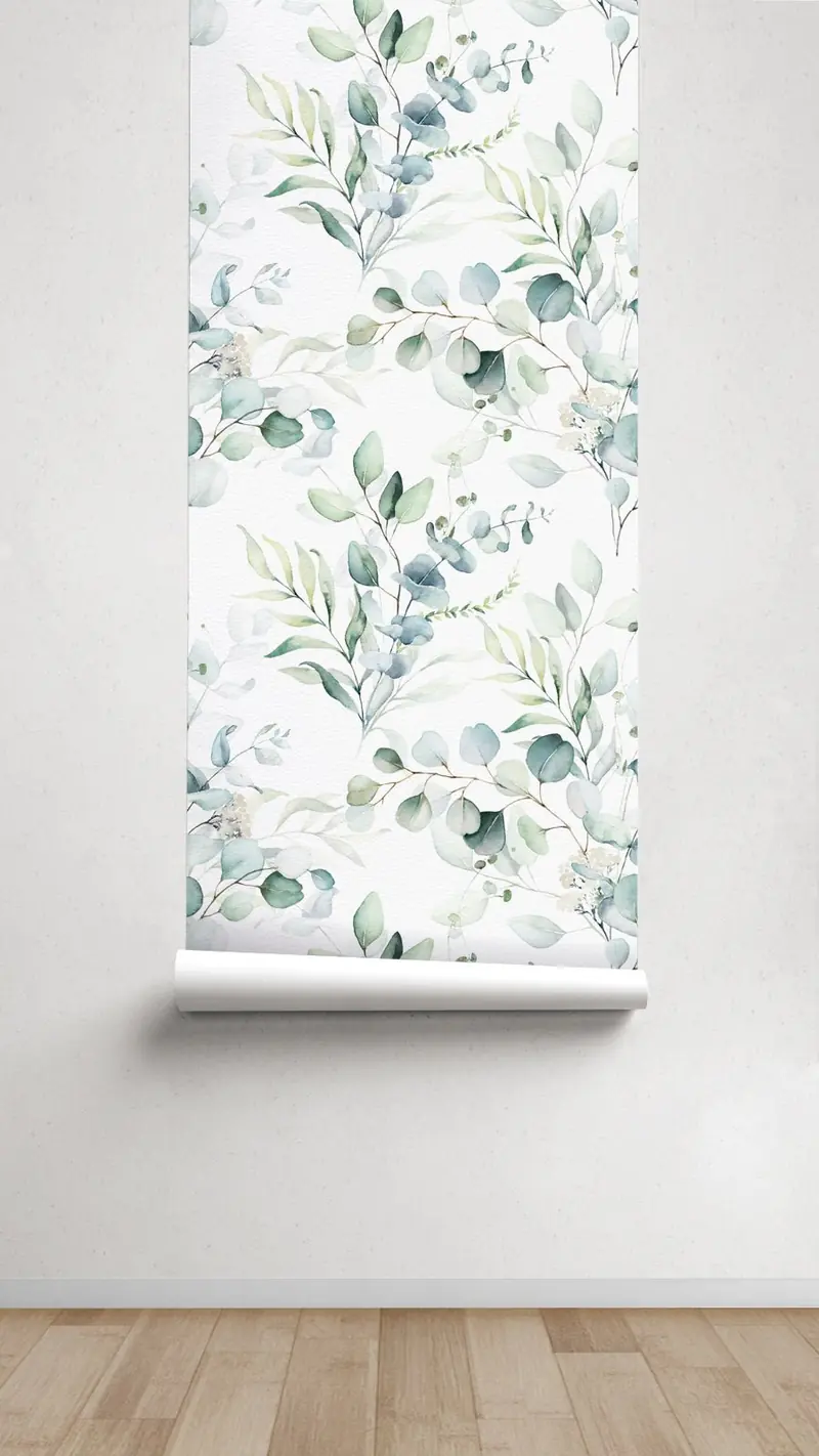 Papel pintado Eucalipto