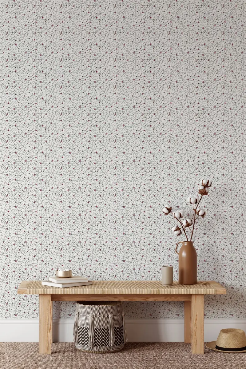 Papel pintado Florecitas
