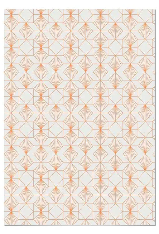 Papel Pintado Geometría Reloj de Arena