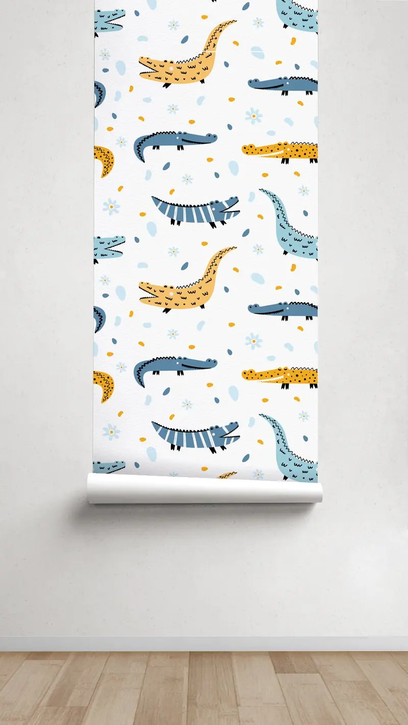 Papel pintado Infantil Caimán