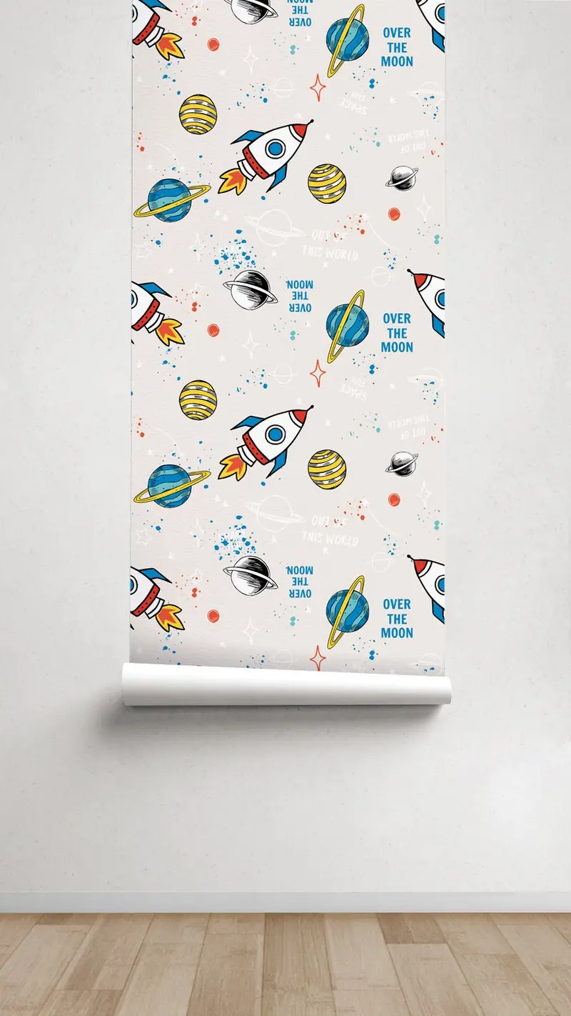 Papel pintado Infantil Cosmos