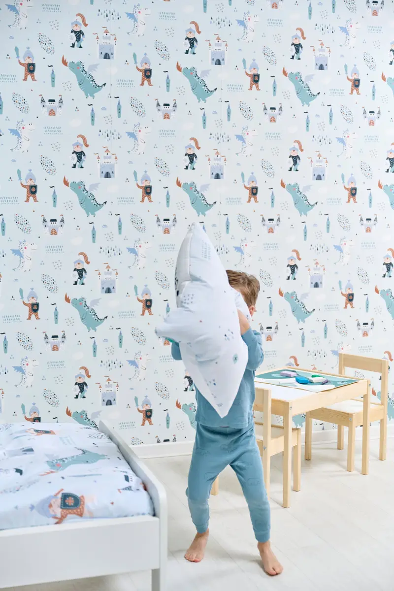 Papel pintado Infantil Dragón