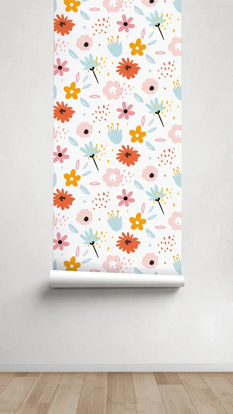 Papel pintado Infantil Sprint Flowers