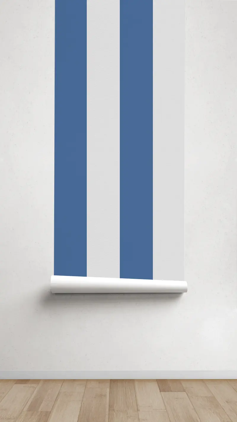 Papel pintado Texturizado Rayas M Azul Piedra