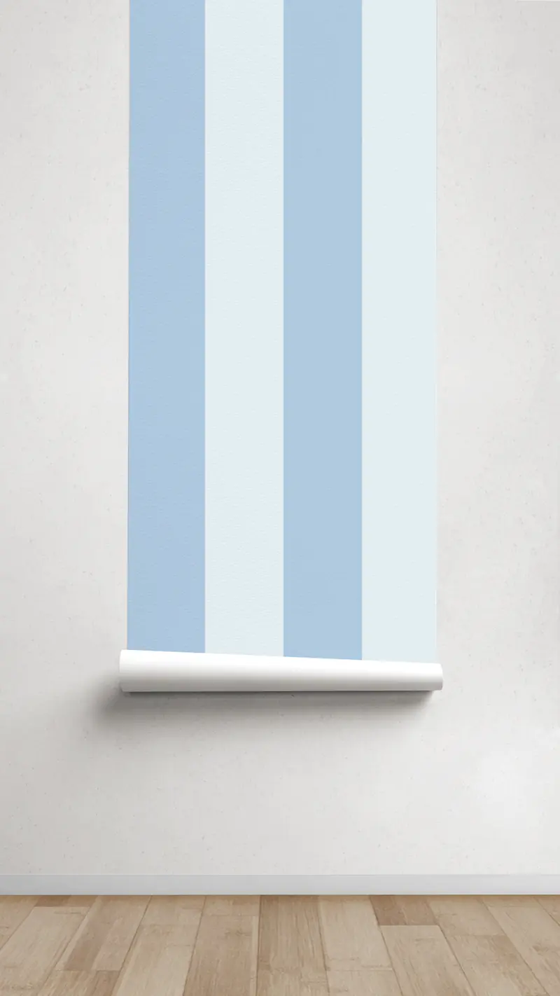 Papel pintado Texturizado Rayas M Celeste Agua