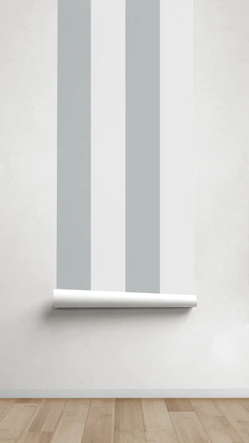 Papel pintado Texturizado Rayas M Gris
