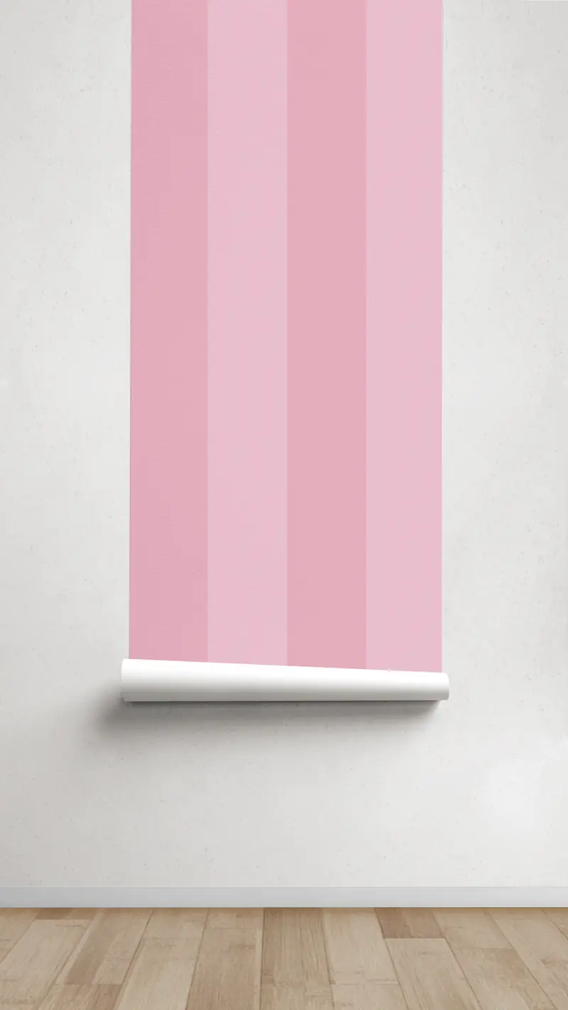 Papel pintado Texturizado Rayas M Rosa Rosita
