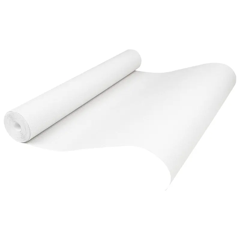 Papel tapiz 3D sólido Beige claro 10 x 0,53 m Tela no tejida