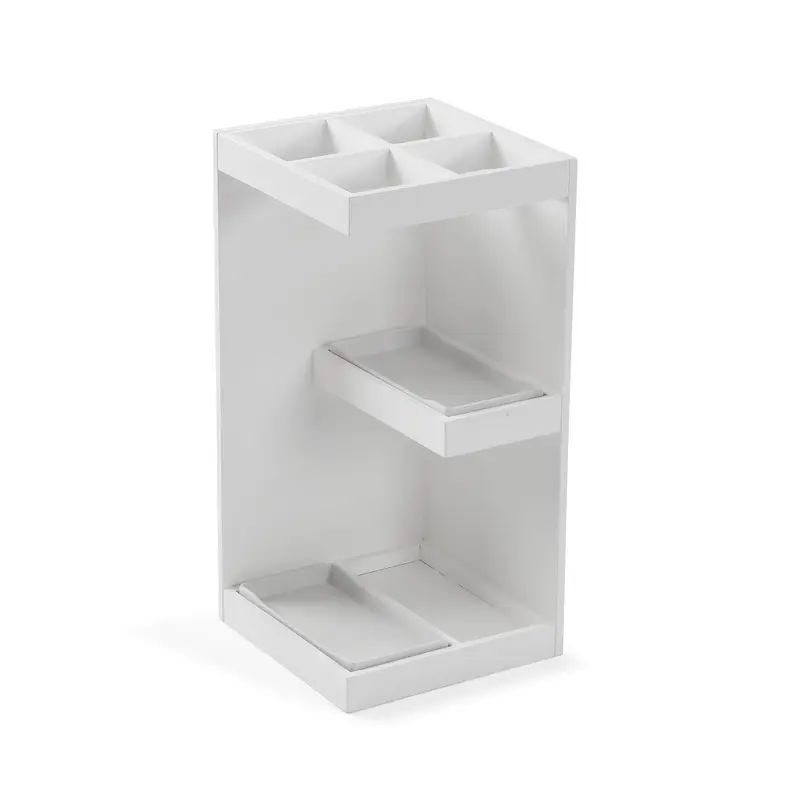 PARAGUERO DOBLE MADERA BLANCO