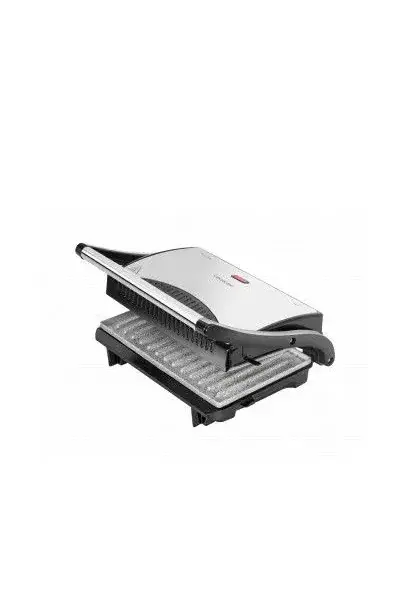 Parrilla eléctrica con revestimiento de piedra rockstone rockngrill 700 w de Cecotec