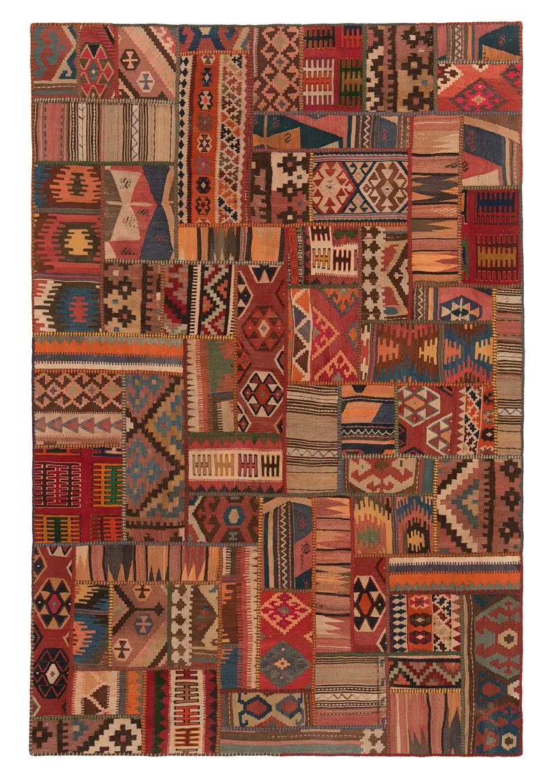 Patchwork de kilim | 300 x 203 cm
