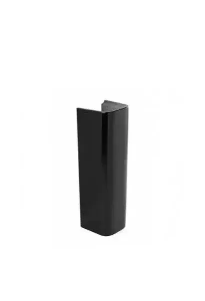 Pedestal para Lavabo Advance Unisan 46 cm Negro Vitreous China