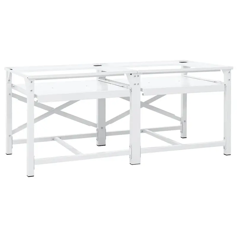 Pedestal para lavadora acero