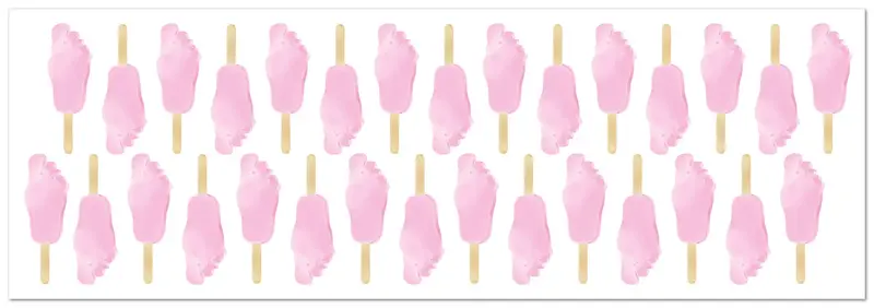 Pegatinas de Pared Helados Pie Pack de 30