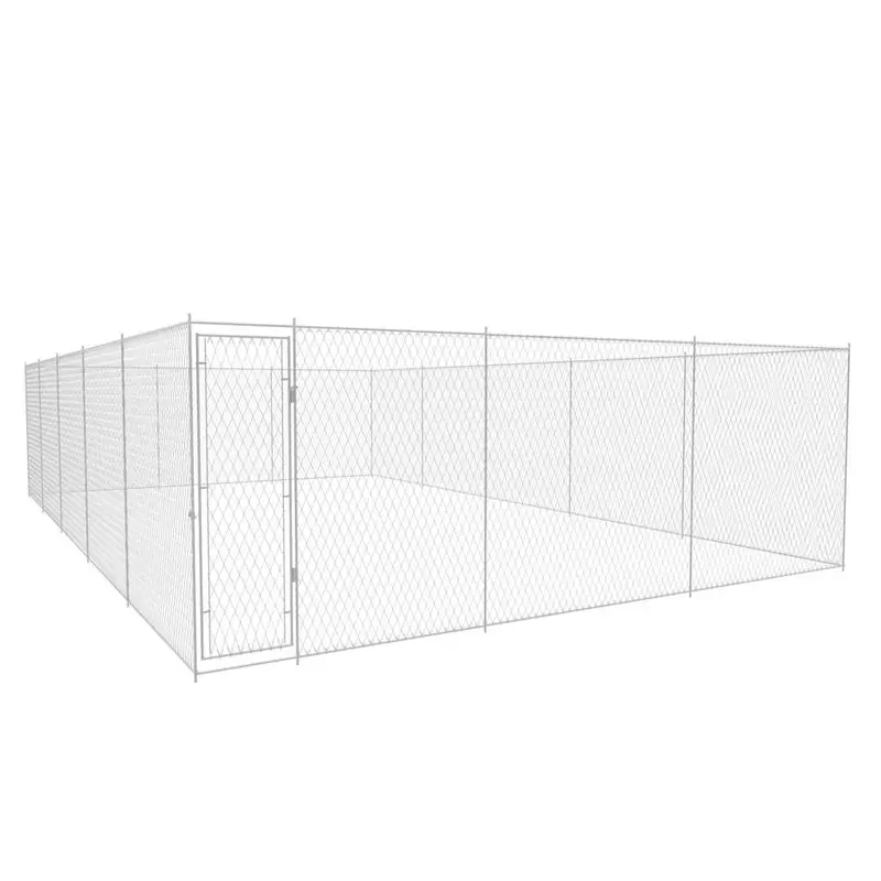Perrera de exterior de acero galvanizado 950x570x185 cm