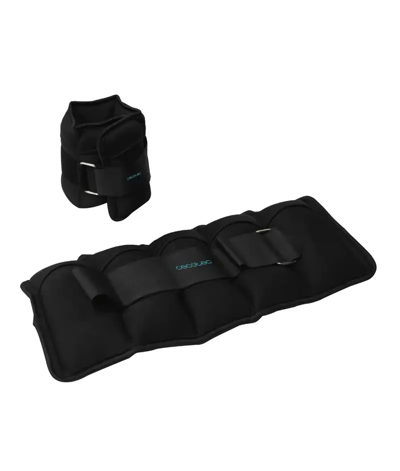 Pesas ajustables DrumFit AnkleBell 2500 Neo intensifica tu entrenamiento Cecotec