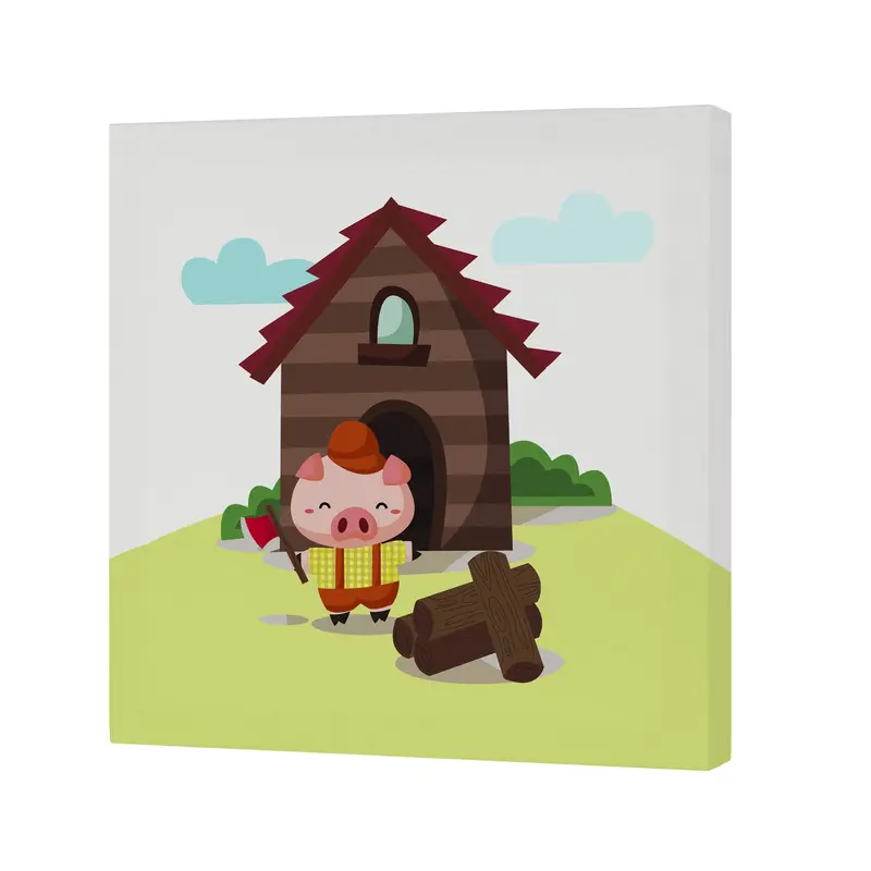 Piggys Lienzo 27x27 (B) cm