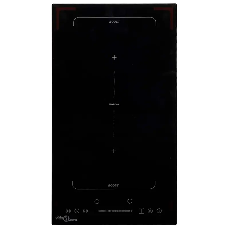 Placa de inducción flexizone 2 quemadores control táctil 3500 W