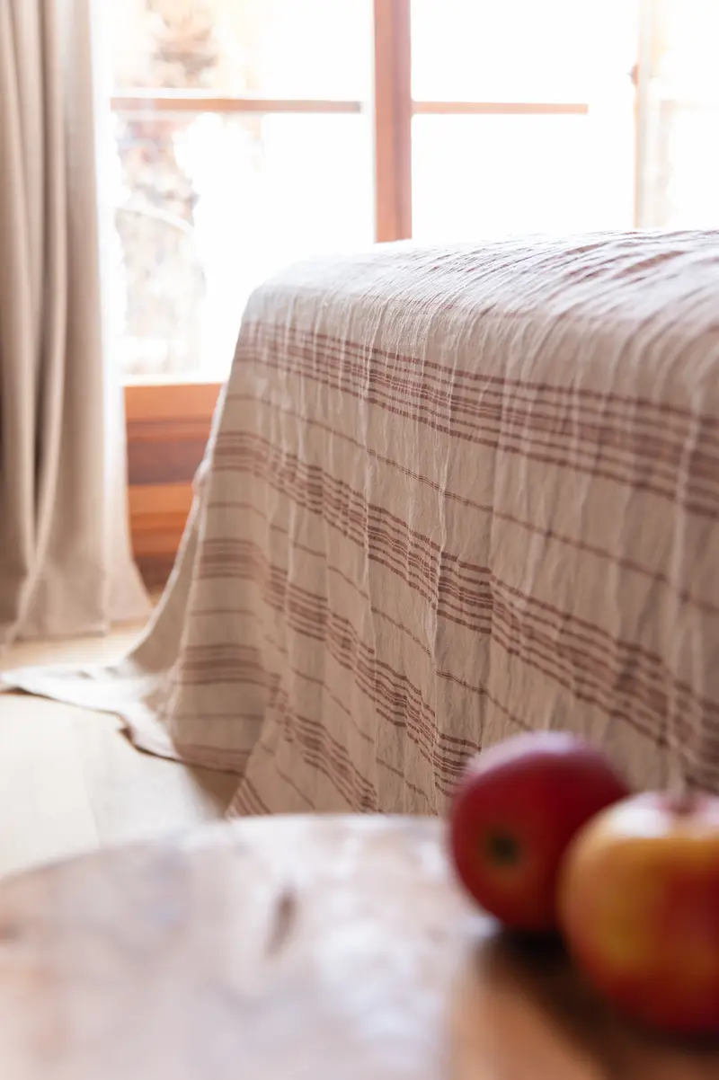 Plaid Cama Raya Colchoneta Teja