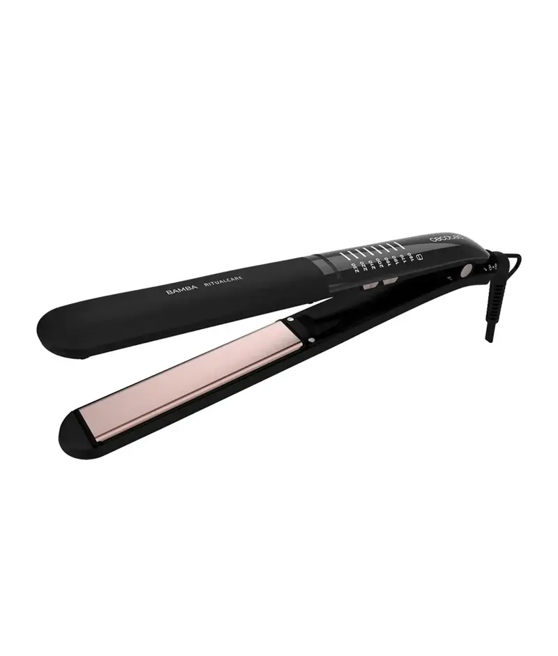 Plancha de Pelo Profesional de Titanio con Ion Real y Control Táctil Avanzado de Cecotec