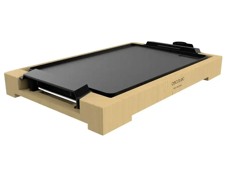Plancha Eléctrica 2000W de Bambú