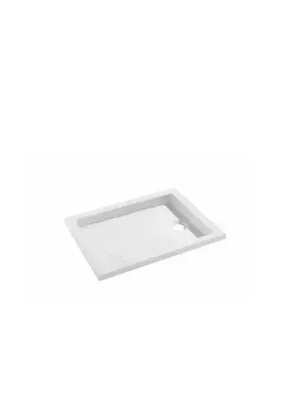 Plato de Ducha Encastrable Strado Unisan 100 cm Acrílico Blanco
