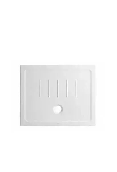 Plato de Ducha Extraplano Waterline 100x80 cm Blanco - Unisan