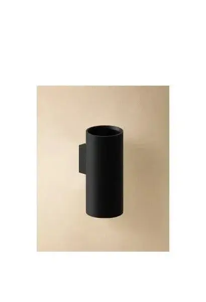 Portacepillos de pared Architect SP Cosmic - Acero inoxidable negro mate