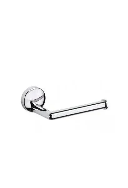 Portarrollo de Baño Cromo LUXE Unisan - 16,5x8,7 cm, Metal, Sin Tapa