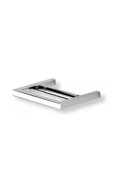 Portarrollo sin tapa de latón cromado Unisan - Elegante y duradero