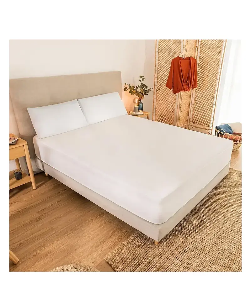 Protector de colchón Flow ProtectMattress 1000 transpirable e impermeable algodón 100% certificado Oekotex de Cecotec