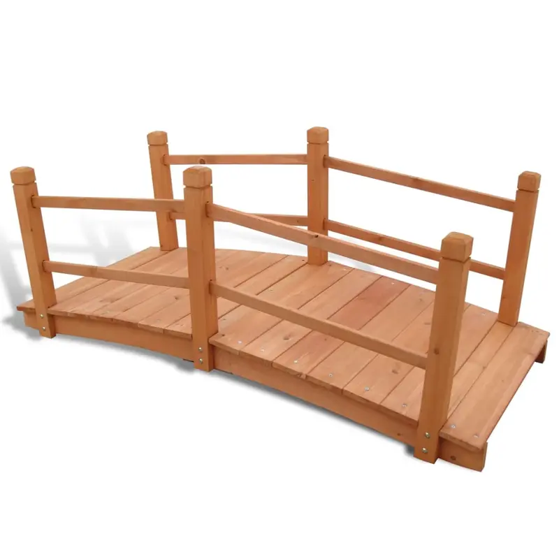 Puente para jardín 140x60x56 cm