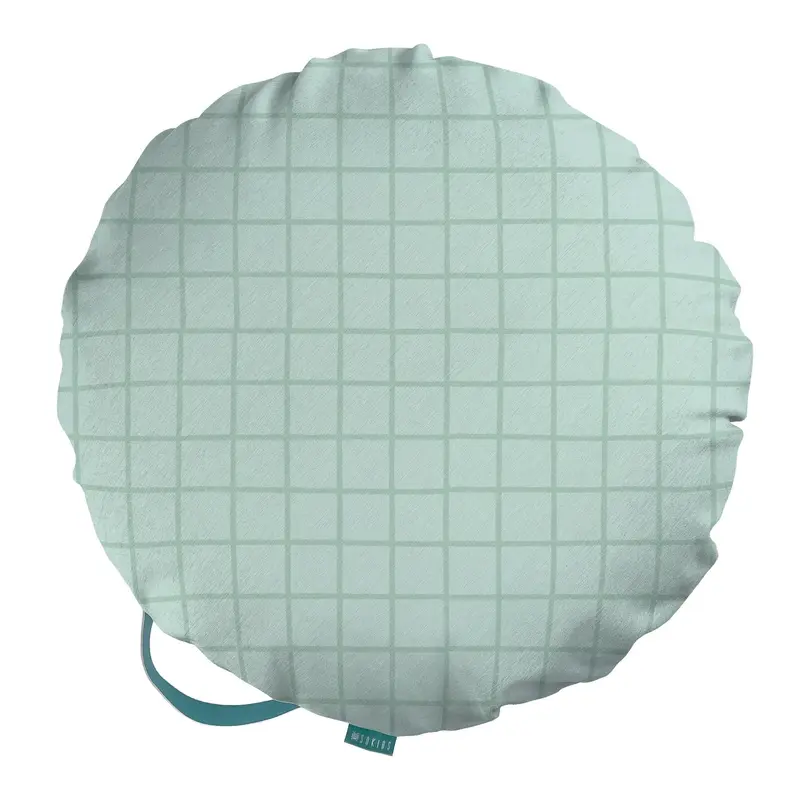 Puff de suelo Infantil Cuadro Verde