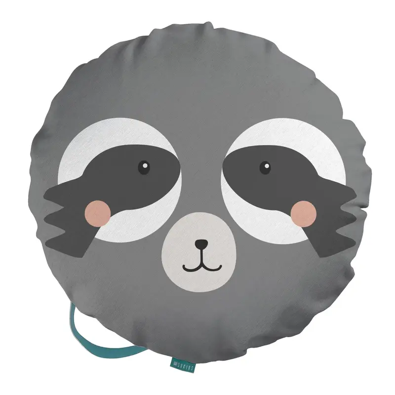 Puff de suelo Infantil Mapache