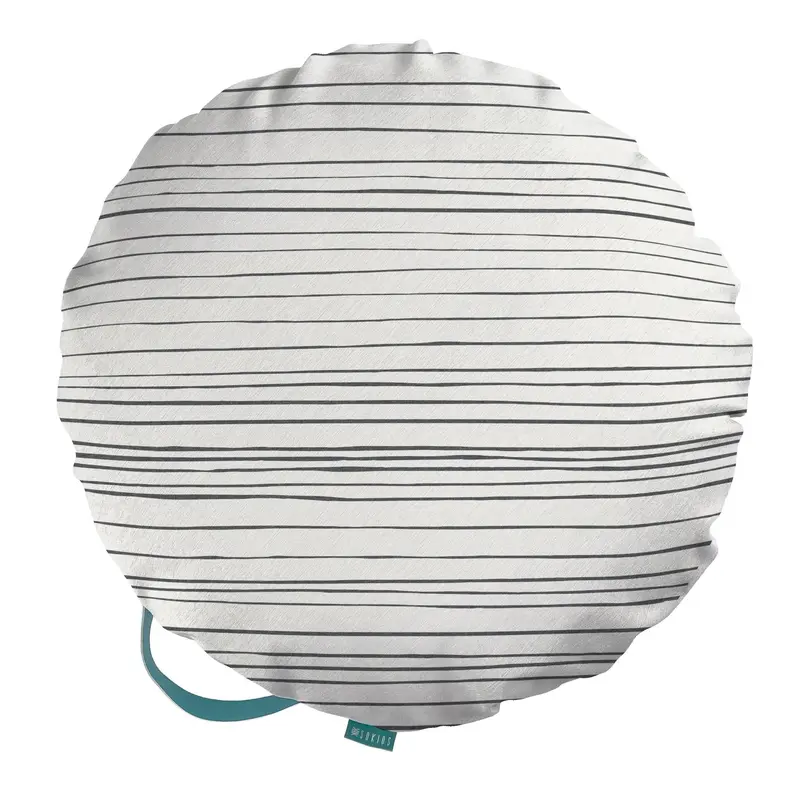 Puff de suelo Infantil Panda Stripes