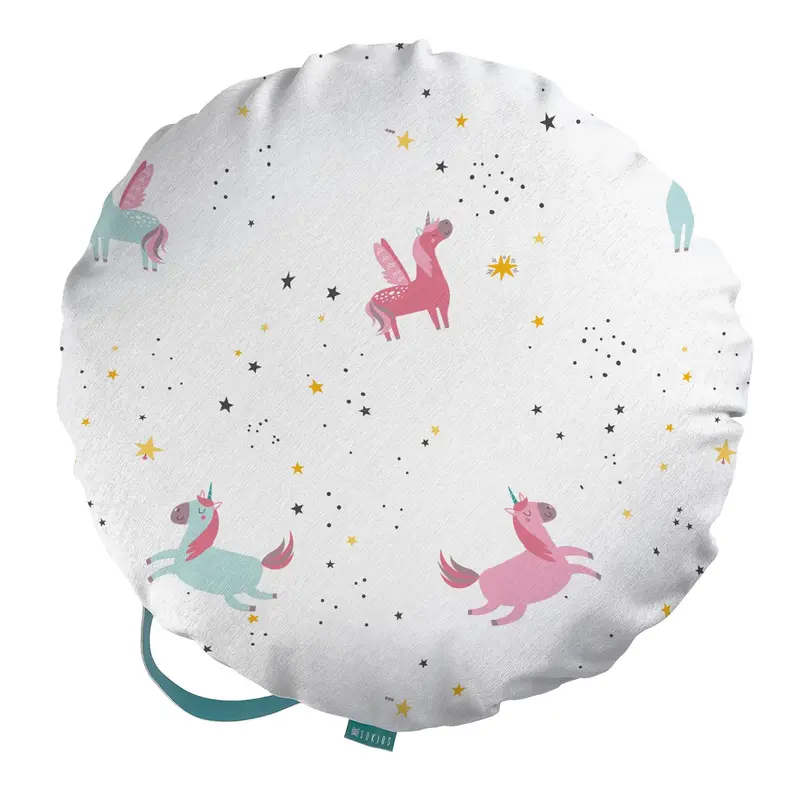 Puff de suelo Infantil Unicornios