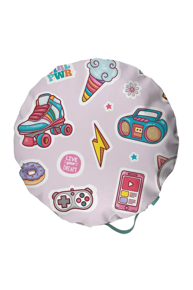 Puff suelo exterior-interior Gamer Girl