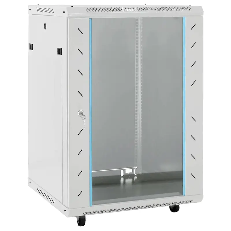 Rack de servidores 15U 19" IP20 gris 60x45x86 cm