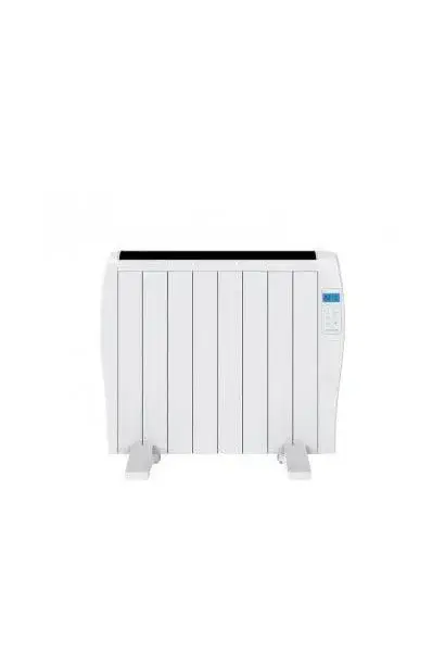 Radiador eléctrico con mando a distancia y pantalla led de 8 elementos 1200 w ready warm 1800 thermal de Cecotec