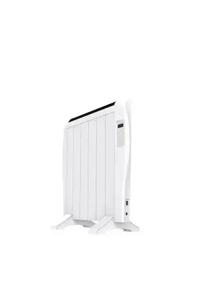 Radiador eléctrico de bajo consumo con 6 elementos en color blanco con wifi ready warm 1200 thermal connected de Cecotec