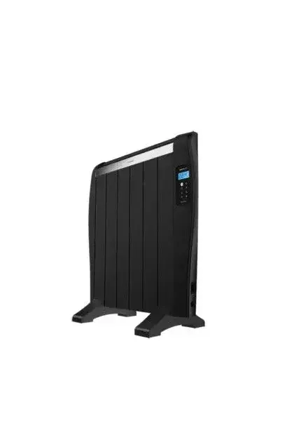 Radiador eléctrico de bajo consumo con 6 elementos en color negro readywarm 1200 thermal black de Cecotec