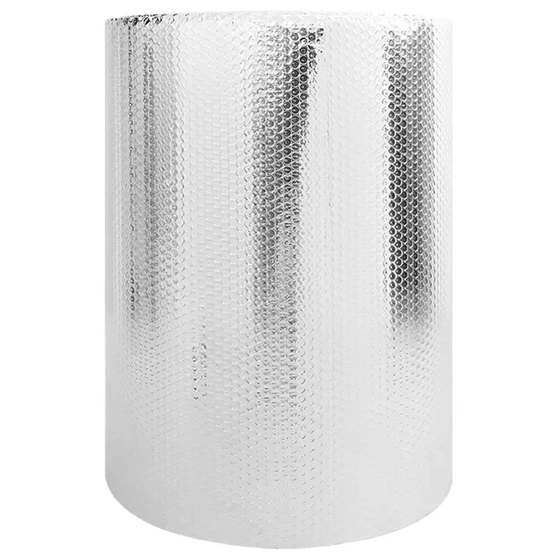 Reflector de calor para radiador Plateado 10 x 0,6 m