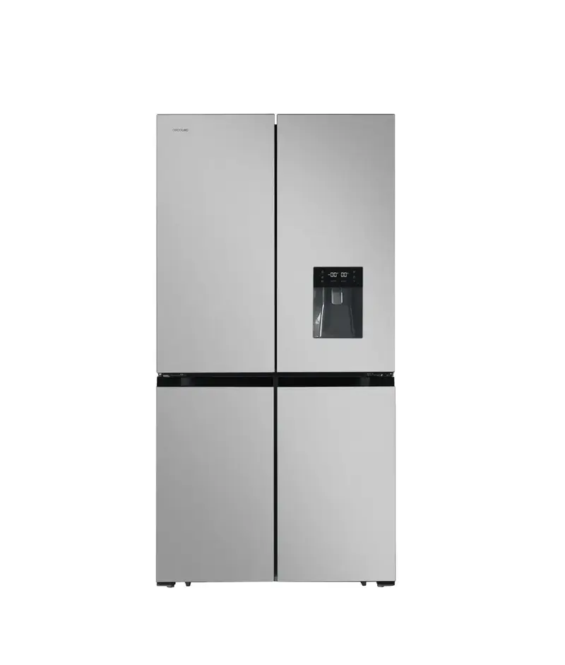 Refrigerador de 4 Puertas en Acero Inoxidable