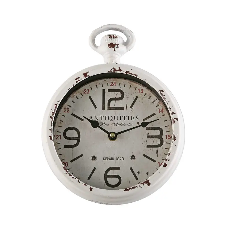 RELOJ BLANCO 22CM