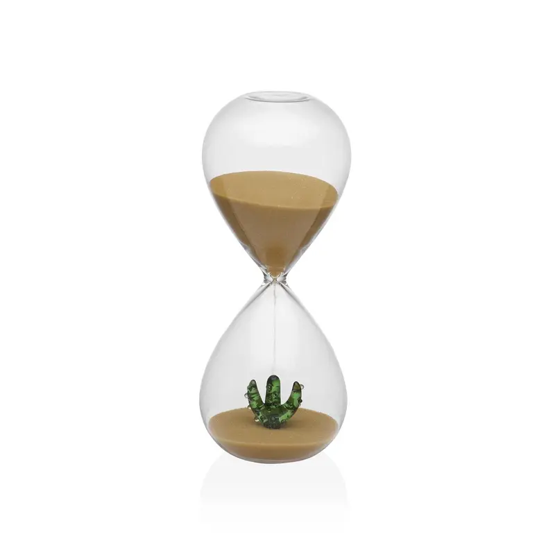 RELOJ DE ARENA CACTUS 15MIN