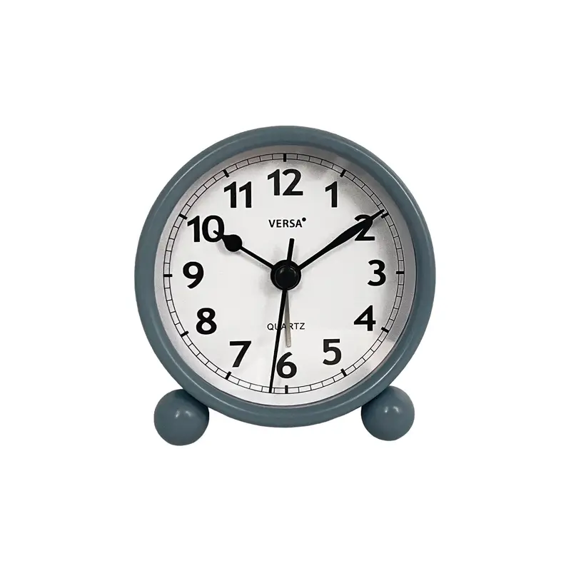 RELOJ DE MESA DESPERTADOR LUMO AZUL