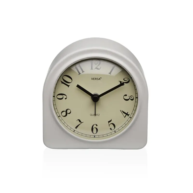 RELOJ DE MESA DESPERTADOR LUXA BLANCO